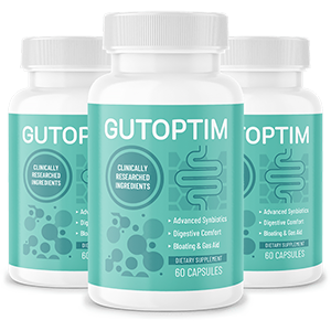 GutOptim capsule gut support supplement bottle